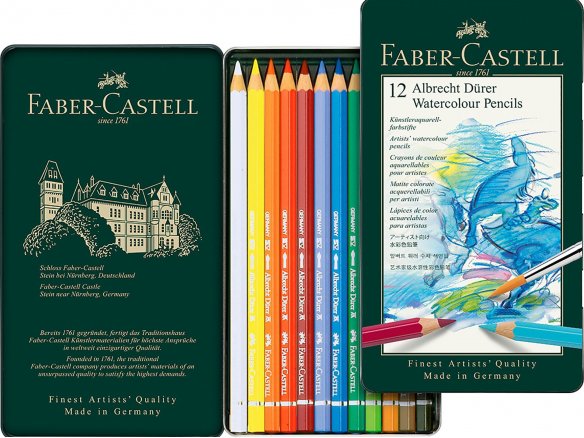 Faber-Castell Aquarellstifte Albr. Dürer, 12er-Set