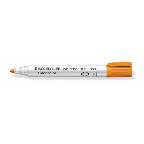Marcatore per lavagna bianca Staedtler Lumocolor 351 Penna, punta a proiettile, arancione