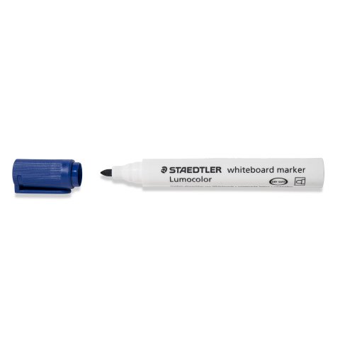Rotulador de pizarra Staedtler Lumocolor 351 Bolígrafo, punta redonda, azul