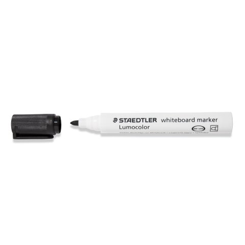 Staedtler Lumocolor whiteboard marker 351 Stift, Rundspitze, schwarz