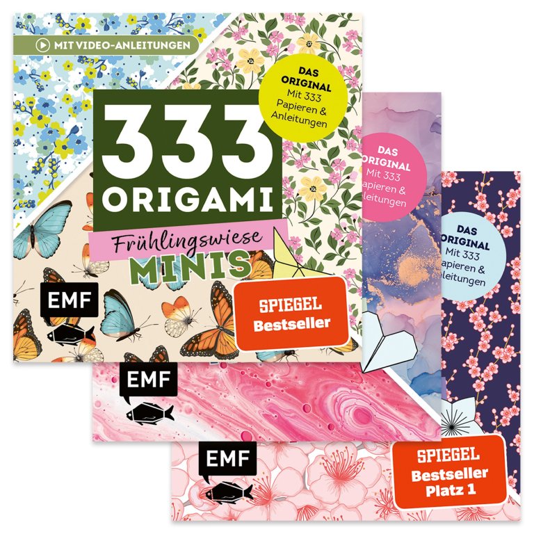 333 Origami Papier Minis