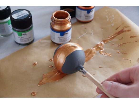 Comprar Kreul pintura acrílica metalizada, vidrio 20 ml, dorado online