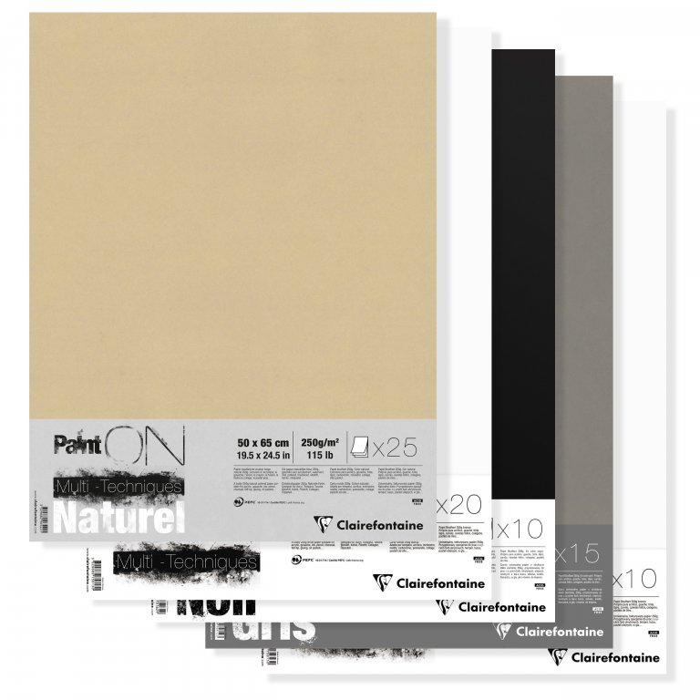 Clairefontaine Mixed Media Karton Paint'ON