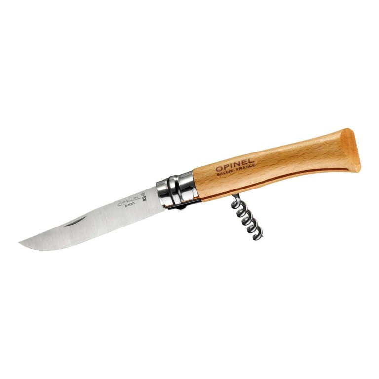 Opinel pocket knife No. 10 with corkscrew