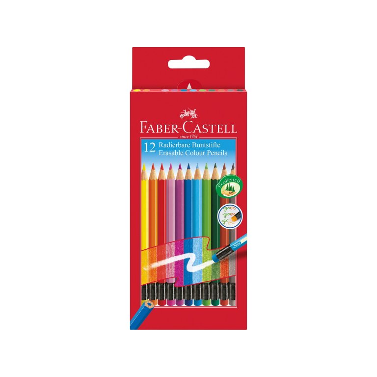 Faber-Castell Classic Colour erasable colour pencils 