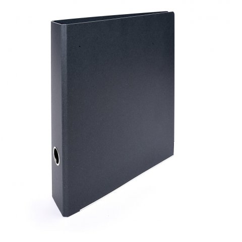 Tyyp Manufaktur Berlin binder for DIN A4, spine width 62mm, metal edge, black