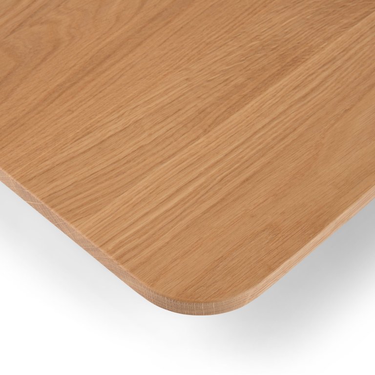 Modulor panel de madera maciza roble, canto biselado 25 (corte disponibiles)