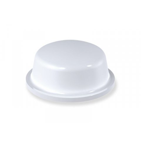 Bumper selbstklebende Elastikpuffer, rund weiß, h = 5,0 mm, ø 11,1 mm, 242 Stück