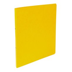 Raccoglitore ad anelli di cartone Exacompta, 2 anelli 250 x 320 per DIN A4, giallo