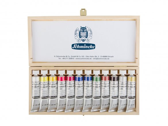 Schmincke Calligraphy gouache paint
