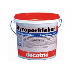 Pegamento para poliestireno expandido Decotric
