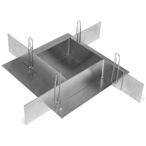 Formenbau pouring box frame, adjustable, set max. 190 mm x 190 mm, height 50 mm