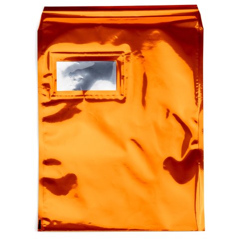 Snooploop opaco, de color, brillante, con ventana Sobre, DIN C4, naranja
