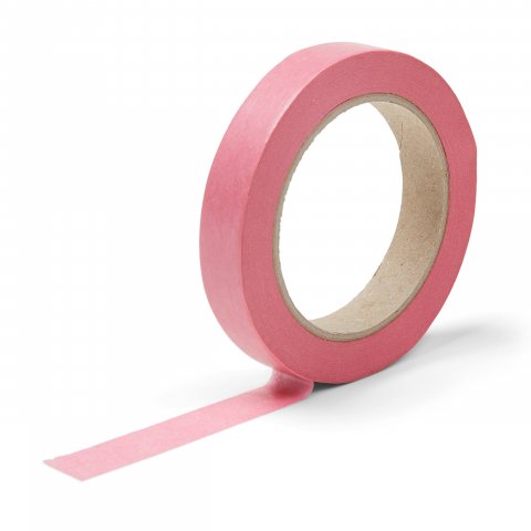 Cinta de papel Washi, cinta decorativa de arte. b = 19 mm, l = 50 m, rosa