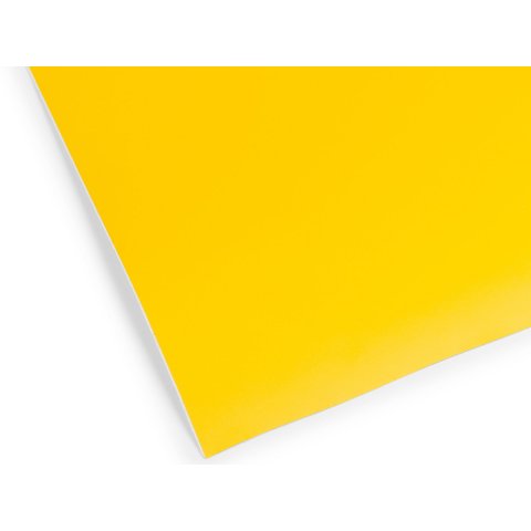 Lámina adhesiva de color Oracal 631, mate b = 630 mm, opaca, amarillo (021), RAL 1023