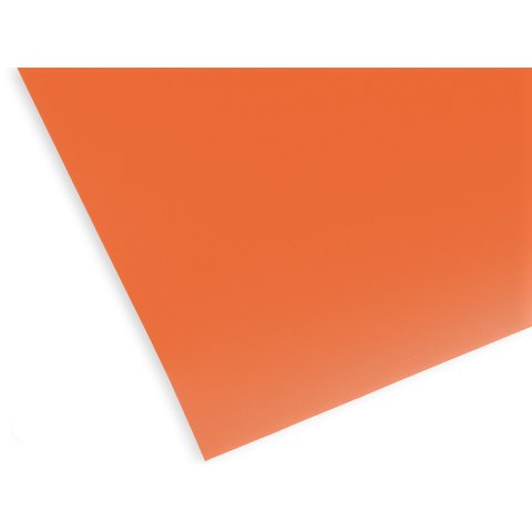 Lámina adhesiva de color Oracal 631, mate b = 630 mm, opaca, naranja (034), RAL 2004
