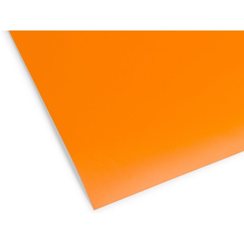 Lámina adhesiva de color Oracal 631, mate b = 630 mm, opaca, naranja claro (036), RAL 2008