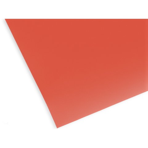 Lámina adhesiva de color Oracal 631, mate b = 630 mm, opaca, naranja-rojo (047)