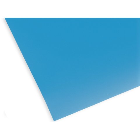 Lámina adhesiva de color Oracal 631, mate b = 630 mm, opaca, azul claro (053)