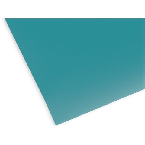 Lámina adhesiva de color Oracal 631, mate b = 630 mm, opaca, azul turquesa (066), RAL 5018