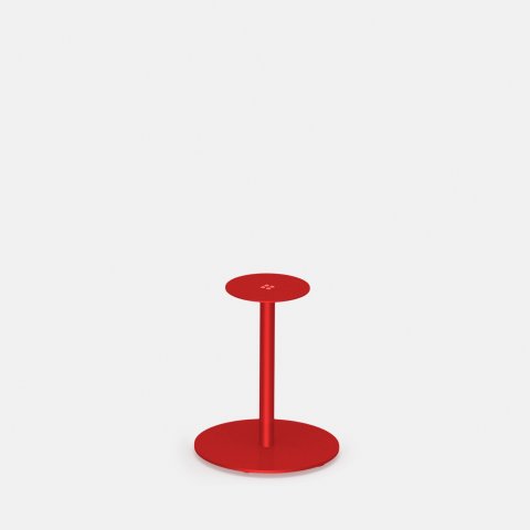 Modulor table frame S (SET) S1 ø40xø380x410mm, max.ø600mm, Pure red