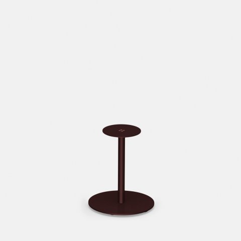 Modulor table frame S (SET) S1 ø40xø380x410mm, max.ø600mm, black red