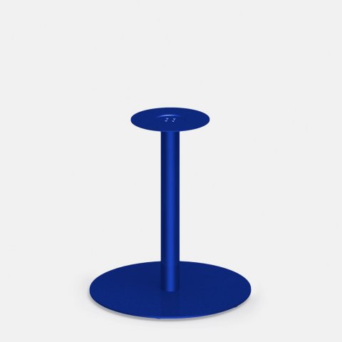 Modulor table frame S (SET) S5 ø80xø680x710mm, max.ø1200mm, ultramarine blue