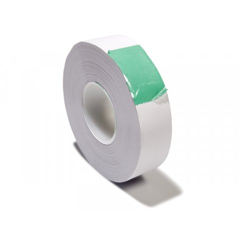 Wet adhesive tape, acid-free w = 24 mm, l = 50 m, white