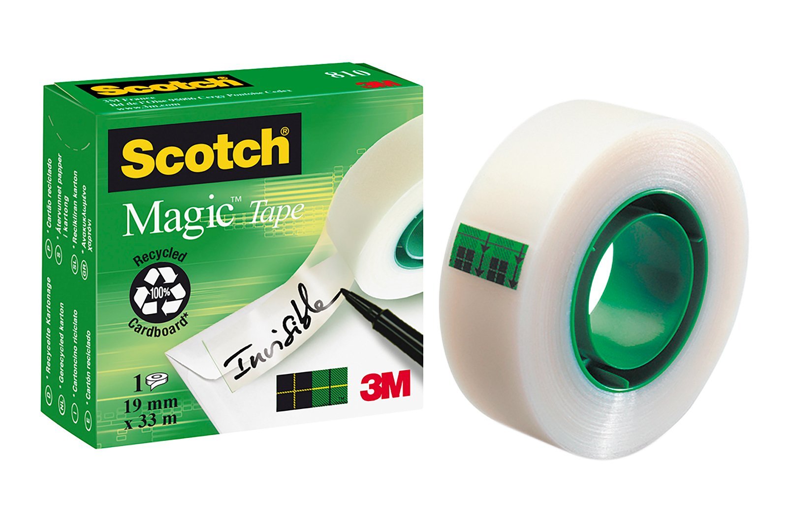 dat is alles definitief Frustratie Buy 3M Scotch Magic Tape 810 (green), invisible online at Modulor