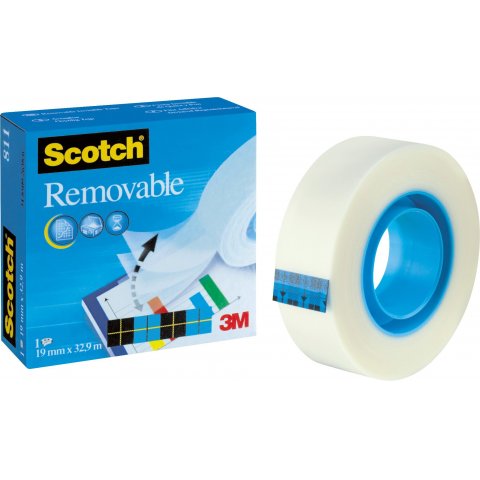 Scotch Magic Tape - 72 yd Length x 1 Width - 3 Core - MMM810723PKBD, MMM  810723PKBD - Office Supply Hut