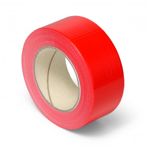Gaffer fabric adhesive tape, glossy b = 50 mm, l = 50 m, red