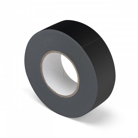Gaffer fabric adhesive tape, matte 50 mm x 50 m, black