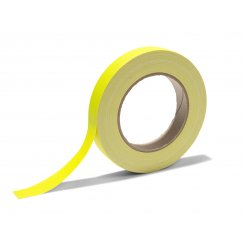 Gewebeband ''Gaffa'', matt, neonfarben 19 mm x 25 m, neongelb