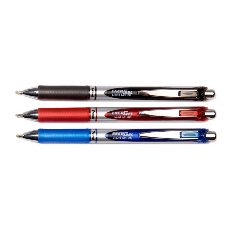 Pentel EnerGel pen pen, 0,7 mm (line width 0,35 mm), black