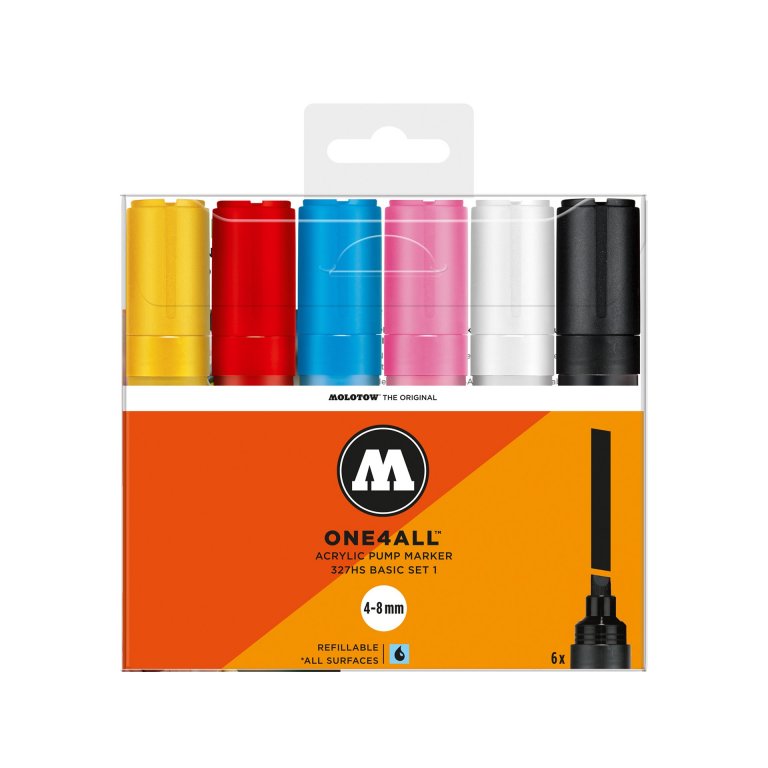 Shop Molotow One4all acrylic marker, 327HS, Basic 1 online at Modulor
