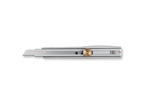 Cutter Ecobra para hojas de 9 mm, plateado