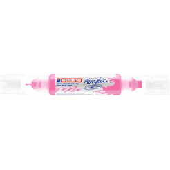 Edding 5400 Acrylic 3D Double Liner Strichstärke 2 – 3 und 5 – 10 mm, neonpink
