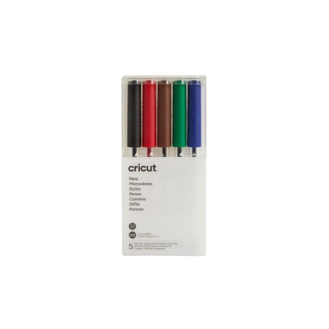 Cricut Pens Maker3 extra fine point, 0.3 mm, colored, set of 5
