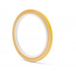 Nastro adesivo colorato opaco b = 5 mm, 10 m, giallo (021), RAL 1023