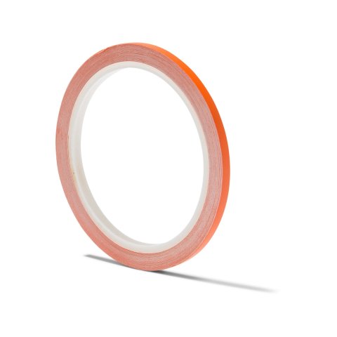 Coloured adhesive tape, opaque, matte w = 5 mm, 10 m, orange (034), RAL 2004