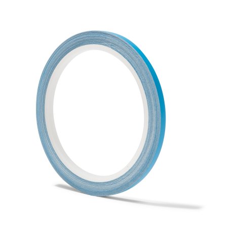 Coloured adhesive tape, opaque, matte w = 5 mm, 10 m, light blue (053)