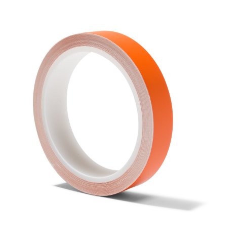 Coloured adhesive tape, opaque, matte w = 20 mm, 10 m, orange (034), RAL 2004