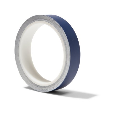 Coloured adhesive tape, opaque, matte w = 20 mm, 10 m, dark blue (050), RAL 5013