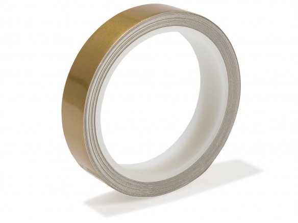Metallic-Klebeband farbig, glänzend, b = 20 mm, 10 m, gold (091