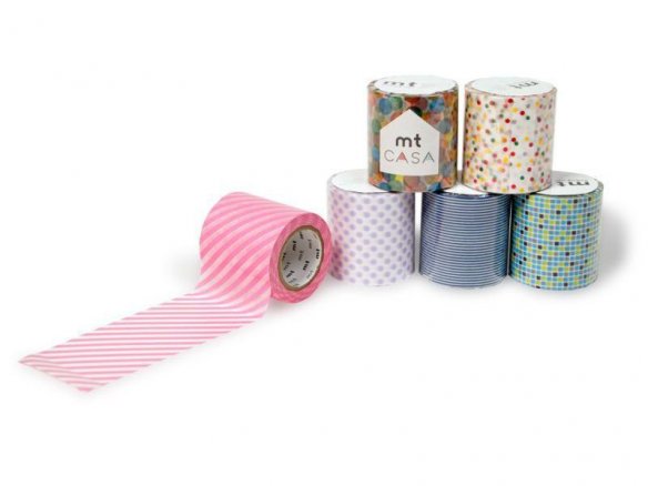 Mt Casa Masking Tape, Washi Klebeband gemustert