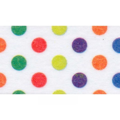 mt For Kids masking tape, patterned Washi adh. ta. w = 15 mm, colorful dot (MT01KID02Z)