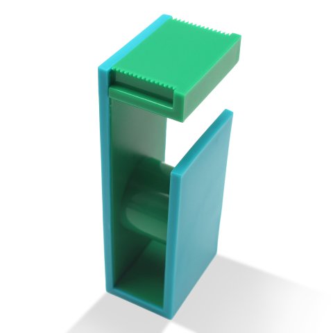 Mt Tape Cutter, dosatore manuale per nastro Washi bicolore, 35 x 87 x 25, blu chiaro/verde