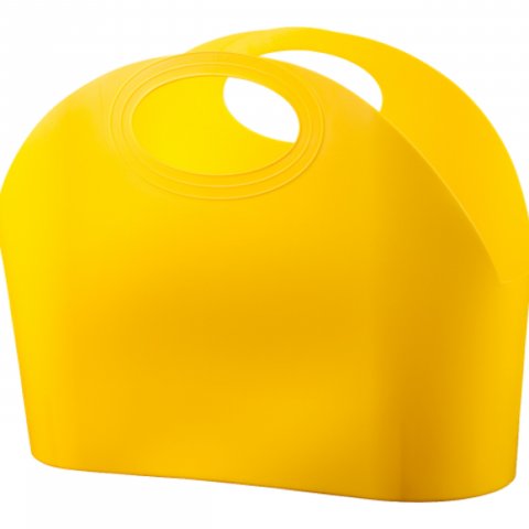 Shopping bag with handle 465 mm x 210 mm x 375 mm, 15l, PP, yellow