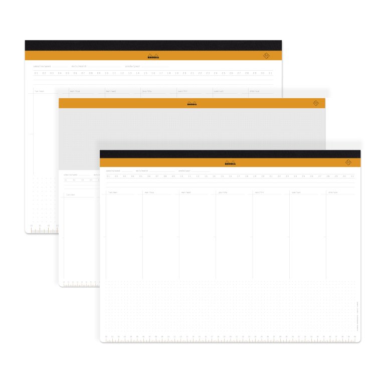 Rhodia undatierter Wochenplaner
