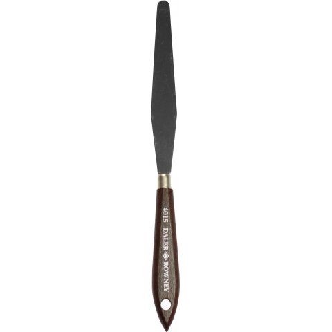 Cuchillo palet mango madera No. 15, l = 250 mm, cónico, redondeado